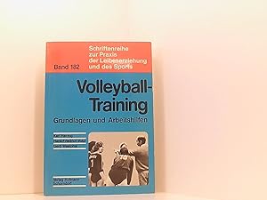 Imagen del vendedor de Volleyball-Training: Grundlagen und Arbeitshilfen fr das Training und die Betreuung von Mannschaften (Schriftenreihe zur Praxis der Leibeserziehung und des Sports) Grundlagen u. Arbeitshilfen fr d. Training u.d. Betreuung von Mannschaften a la venta por Book Broker