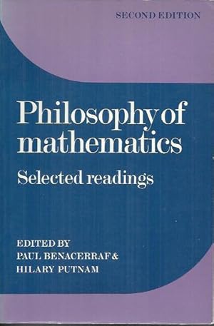 Bild des Verkufers fr Philosophy of Mathematics 2ed: Selected Readings zum Verkauf von bcher-stapel