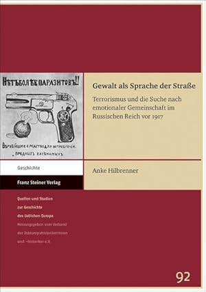 Gewalt als Sprache der Straße Terrorismus und die Suche nach emotionaler Gemeinschaft im Russisch...