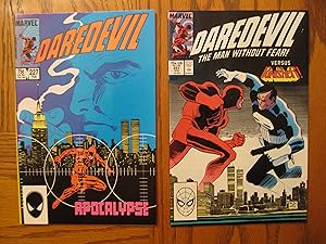 Seller image for Marvel Daredevil Comics #227 (1986) and #257 (1988) High Grade for sale by Clarkean Books