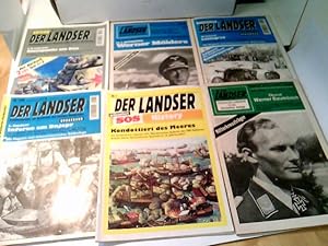 Konvolut: 5 Hefte Der Landser Erlebnisberichte zur Geschichte des Zweiten Weltkrieges.