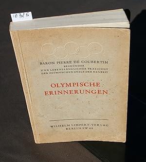 Image du vendeur pour Olympische Erinnerungen mis en vente par Antiquariat Hubertus von Somogyi-Erddy