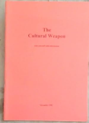 Bild des Verkufers fr The Cultural Weapon: Arm Yourself with Information, November 1996 zum Verkauf von Chapter 1