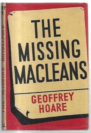 Immagine del venditore per The Missing Macleans. venduto da City Basement Books