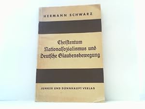 Christentum, Nationalsozialismus und Deutsche Glaubensbewegung.