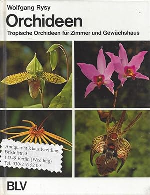 Bild des Verkufers fr Orchideen. Tropische Orchideen fr Zimmer und Gewchshaus. 101 Farbfotos zum Verkauf von Klaus Kreitling