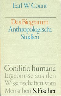 Bild des Verkufers fr Das Biogramm. Anthropologische Studien. zum Verkauf von Bcher Eule