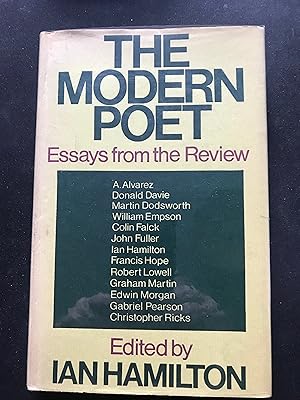 Seller image for The Modern Poet: Essays from the Review for sale by The Sentinel Books