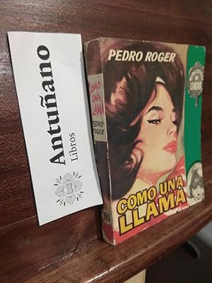 Imagen del vendedor de Como una llama a la venta por Libros Antuano