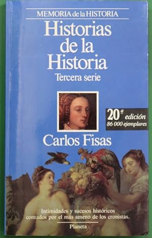 Imagen del vendedor de Historias de la historia a la venta por Librera Alonso Quijano