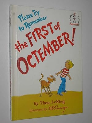 Seller image for Please Try to Remember the First of Octember! - Beginner Books #B-63 for sale by Manyhills Books