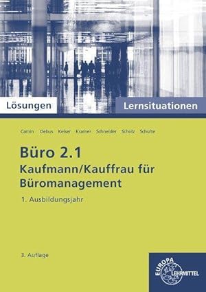 Seller image for Lsungen zu 75772: Lernsituationen mit eingedruckten Lsungen for sale by unifachbuch e.K.