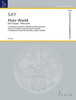 Seller image for Flute World op. 84 : 7 solo pieces and duets for flute (flute, alto flute, bass flute) - Partitur und Stimmen for sale by AHA-BUCH GmbH