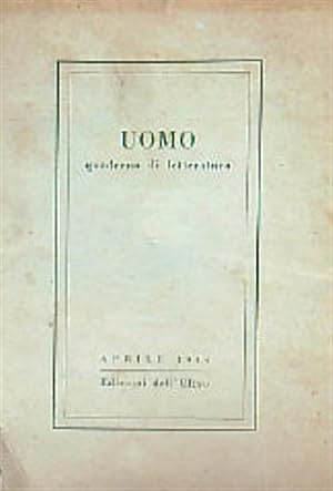Bild des Verkufers fr Uomo Aprile 1944 zum Verkauf von Miliardi di Parole