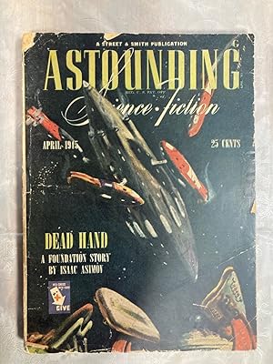 Bild des Verkufers fr Astounding Science Fiction April 1945 Vol. XXXV No. 2 zum Verkauf von biblioboy
