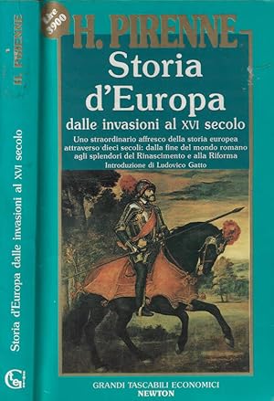 Immagine del venditore per Storia d'Europa dalle invasioni al XVI secolo venduto da Biblioteca di Babele