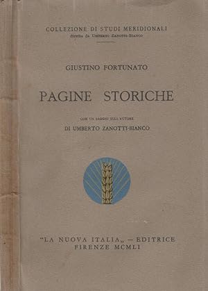 Bild des Verkufers fr Pagine storiche zum Verkauf von Biblioteca di Babele