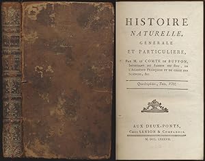 Bild des Verkufers fr Histoire Naturelle, Gnrale Et Particulire. Quadrupdes, Tome VIII. zum Verkauf von Antiquariat Lenzen