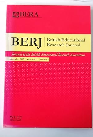 BERJ - British Educational Research Journal Volume 43 Number 6 - december 2017