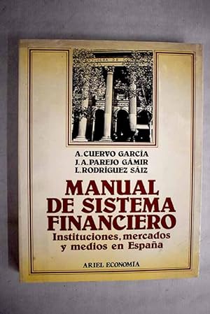 Imagen del vendedor de Manual de sistema financiero a la venta por Alcaná Libros