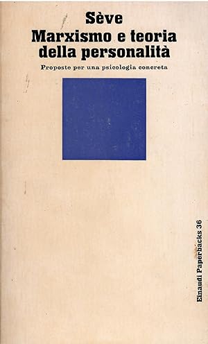 Marxismo e teoria della personalità