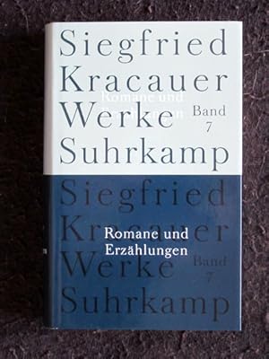 Romane und Erzählungen. Werke, Band 7.