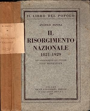 Imagen del vendedor de IL RISORGIMENTO NAZIONALE 1821-1929 a la venta por iolibrocarmine