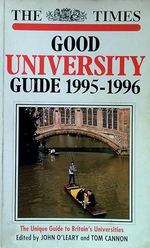 Imagen del vendedor de The Times Good University Guide 1995-1996 a la venta por Librodifaccia