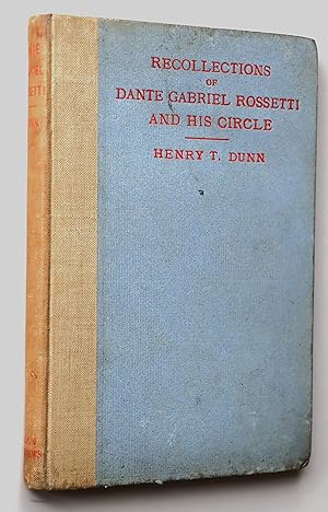 Imagen del vendedor de Recollections of Dante Gabriel Rossetti and His Circle a la venta por Morning Mist Books and Maps