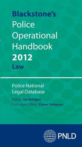 Seller image for Blackstone's Police Operational Handbook 2012: Law (Blackstone's Police Operational Handbook: Law) for sale by WeBuyBooks