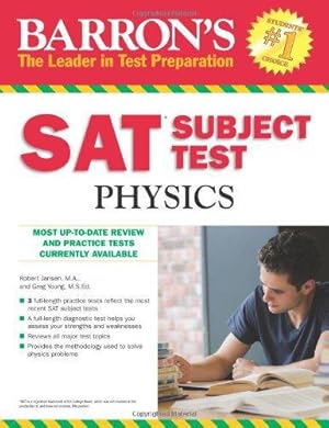 Bild des Verkufers fr SAT Subject Test Physics (Barron's Sat Subject Test Physics) zum Verkauf von WeBuyBooks