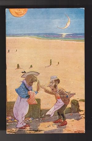 The Walrus and the Carpenter Alice in Wonderland Postcard