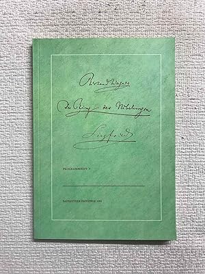 Bayreuther festspiele 1991/V. Programmheft V. Siegfried