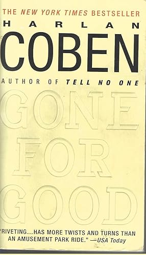 Image du vendeur pour Gone for Good mis en vente par Vada's Book Store