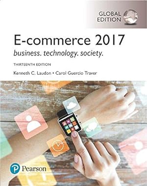 Bild des Verkufers fr E-Commerce 2017, Global Edition zum Verkauf von WeBuyBooks