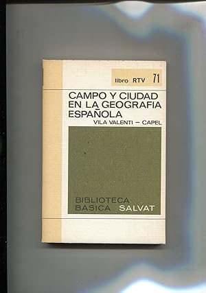 Imagen del vendedor de Biblioteca Basica Salvat libro RTV numero 71: Campo y ciudad en la geografia espaola a la venta por El Boletin