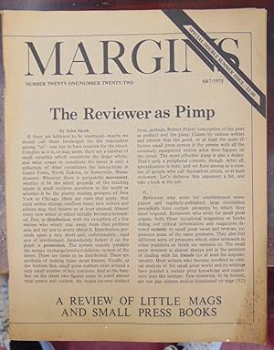 Imagen del vendedor de Margins: A Review of Little Mags and Small Press Books, #21/#22 (June & July 1975) a la venta por Atlantic Bookshop