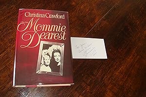 Mommie Dearest (signed first printing) a portrait of Joan Crawford by her daughter