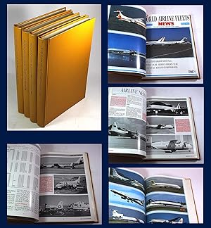 Seller image for World Airline Fleets News, Issues 1 - 48 (4 Bound Volumes) for sale by Black Paw Books