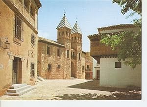 Imagen del vendedor de Postal 041041 : Pueblo Espaol. Balcon Canario y Puerta Bisagra Vieja (Toledo). Palma de Mallorca a la venta por EL BOLETIN