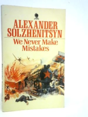 Seller image for We Never Make Mistakes for sale by World of Rare Books