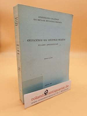 Bild des Verkufers fr Theological and Historical Studies - A Collection of Minor Works zum Verkauf von Roland Antiquariat UG haftungsbeschrnkt