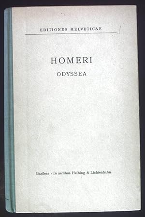 Imagen del vendedor de Homeri Odyssea. Editiones Helveticae, Series Graeca 4. a la venta por books4less (Versandantiquariat Petra Gros GmbH & Co. KG)