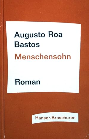 Bild des Verkufers fr Menschensohn. zum Verkauf von books4less (Versandantiquariat Petra Gros GmbH & Co. KG)