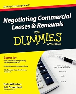 Immagine del venditore per Negotiating Commercial Leases & Renewals For Dummies (Paperback) venduto da Grand Eagle Retail