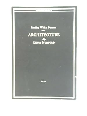 Imagen del vendedor de Architecture a la venta por World of Rare Books