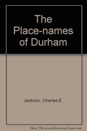 Bild des Verkufers fr The Place-names of Durham zum Verkauf von WeBuyBooks