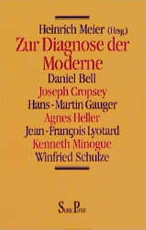 Seller image for Zur Diagnose der Moderne for sale by Versandantiquariat Felix Mcke