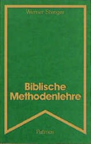 Bild des Verkufers fr Biblische Methodenlehre zum Verkauf von Versandantiquariat Felix Mcke