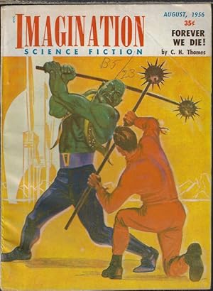 Bild des Verkufers fr IMAGINATION Science Fiction: August, Aug. 1956 zum Verkauf von Books from the Crypt